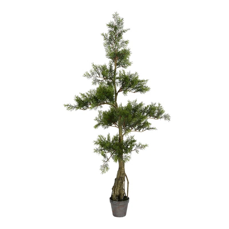 Artificial Potted Cedar Tree