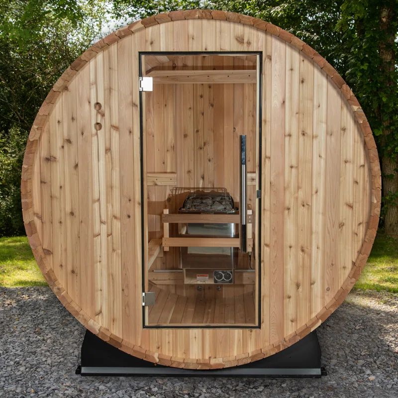 Almost Heaven Saunas Watoga 4 - Person Traditional Steam Sauna in Cedar