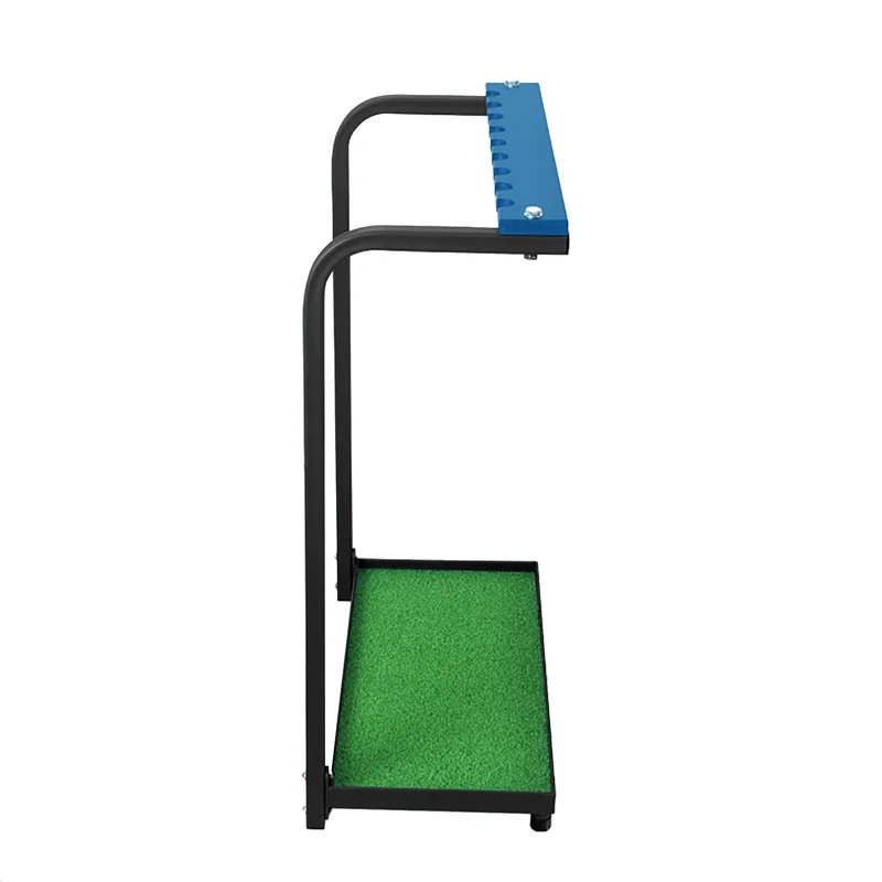 Golf Club Stand Storage Metal Golf Putter Rack For 9 Clubs
