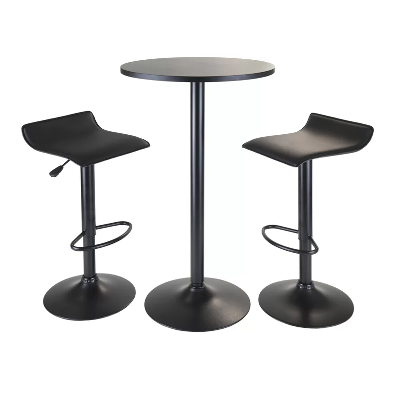Milly 3 - Piece Pedestal Dining Set