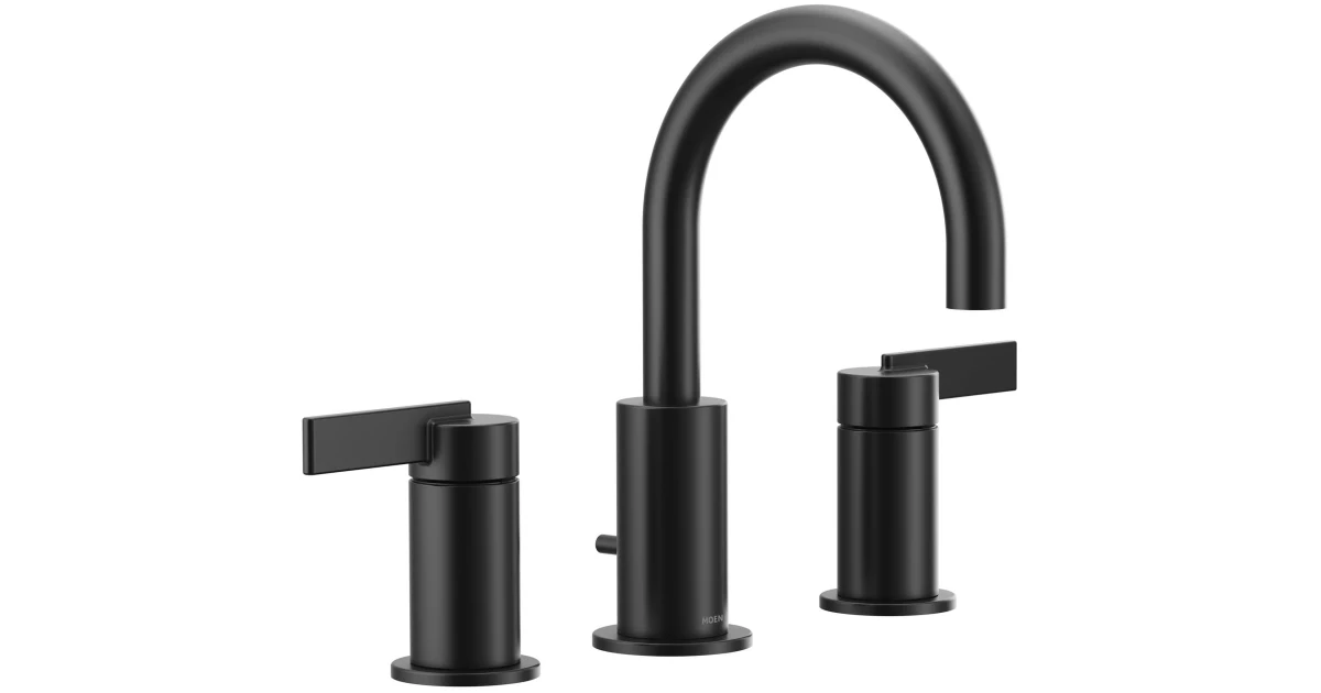 Moen T6222bl Cia 1.2 Gpm Widespread Bathroom Faucet With