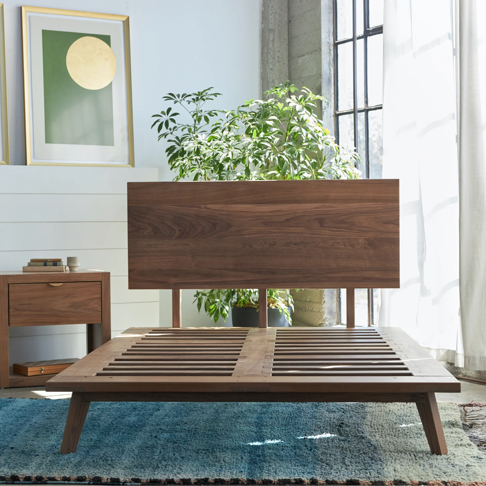 Mid-century Modern Bed Frame