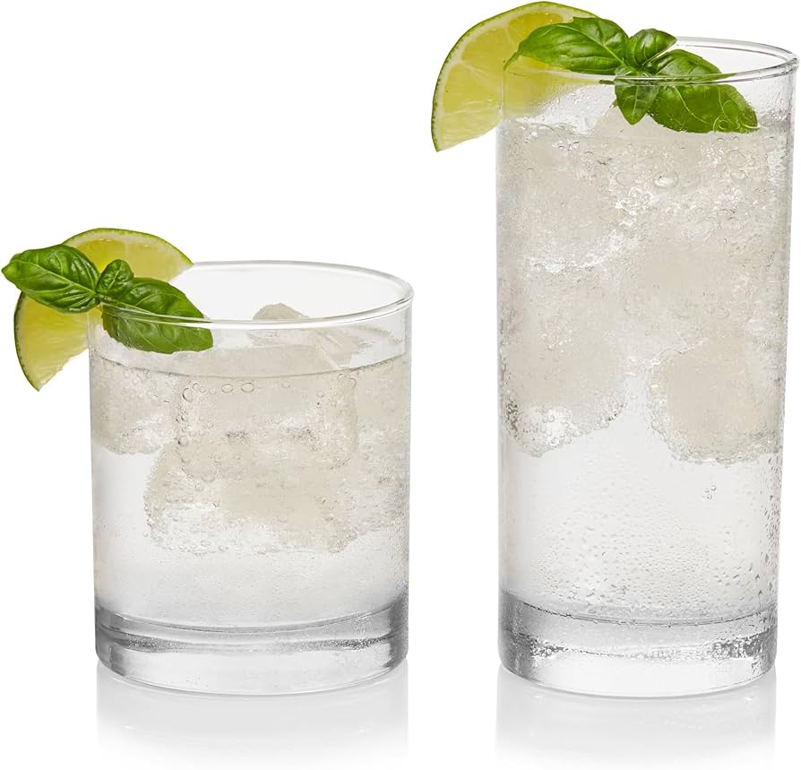 Libbey Province Tumbler And Rocks Glass Set
