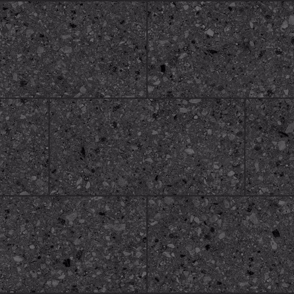 Gaspesie Park Terrazzo 22 Mil X 11.9 In. W X 23.8 In. L Click Lock Waterproof Vinyl Tile Flooring (17.7 Sq. Ft./case
