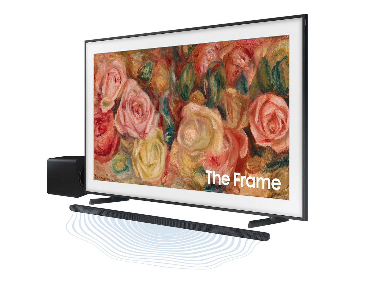 65" The Frame Qled 4k Tv With Ultra-slim 3.1.2ch. Wireless Dolby Atmos Soundbar W/ Q-symphony Tvs - Bndl-1714582534447 | Samsung Us