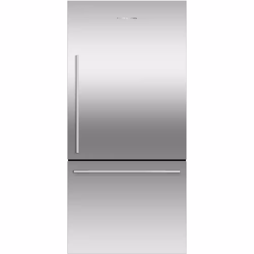 Fisher & Paykel Activesmart 17.1 Cu. Ft. Bottom-freezer Counter-depth Refrigerator Stainless Steel Rf170wdrx5-n