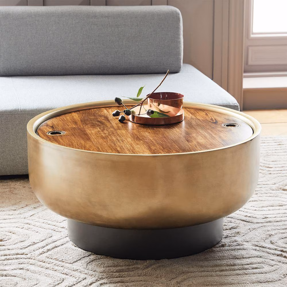 Drum Storage Coffee Table H2557