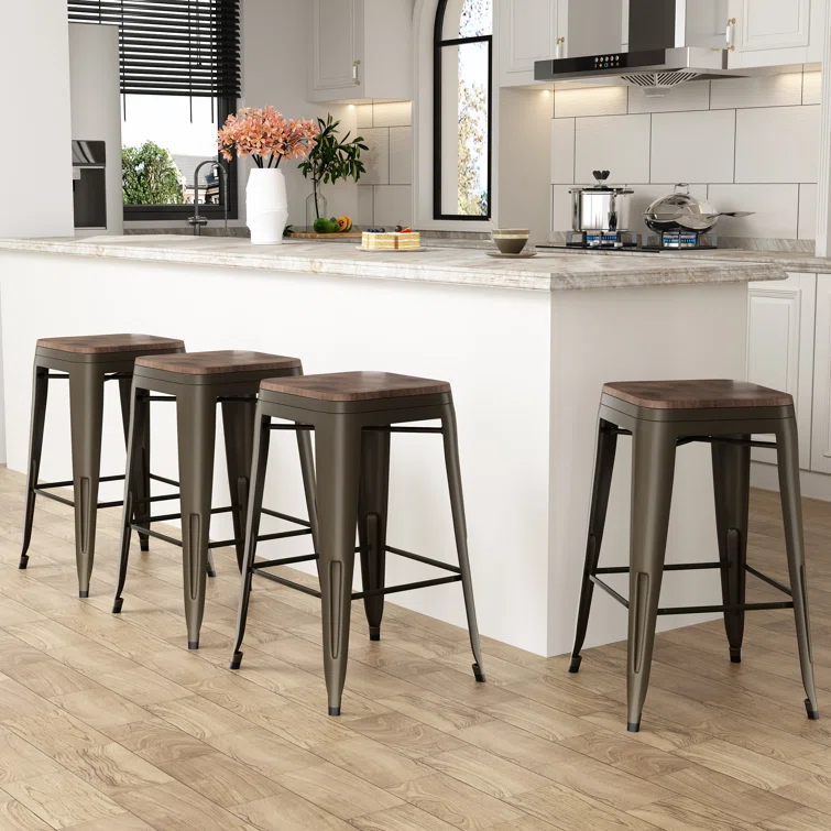 Williston Forge Hartung Counter And Bar Stool