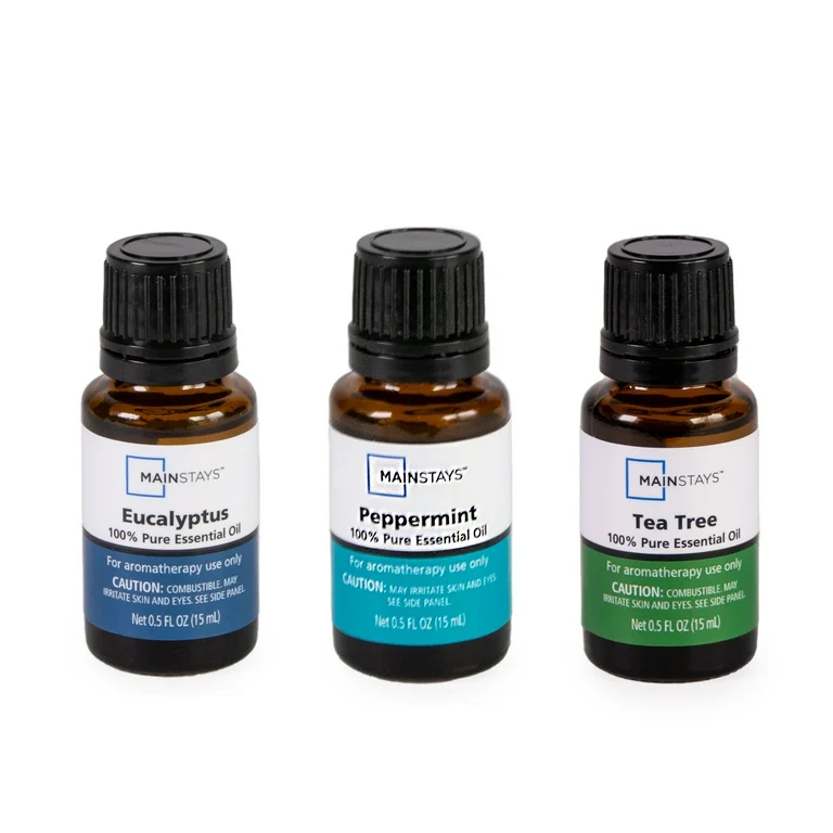 Mainstays 100% Pure Essential Oil, Eucalyptus, 15 Ml, Therapeutic Grade, For Use With Oil Diffusers, Potpourri, And Wicking Fragrance Diffusers