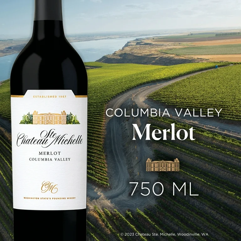 Chateau Ste. Michelle Columbia Valley Cabernet Sauvignon Red Wine, 750 Ml Bottle, 13.5% Abv