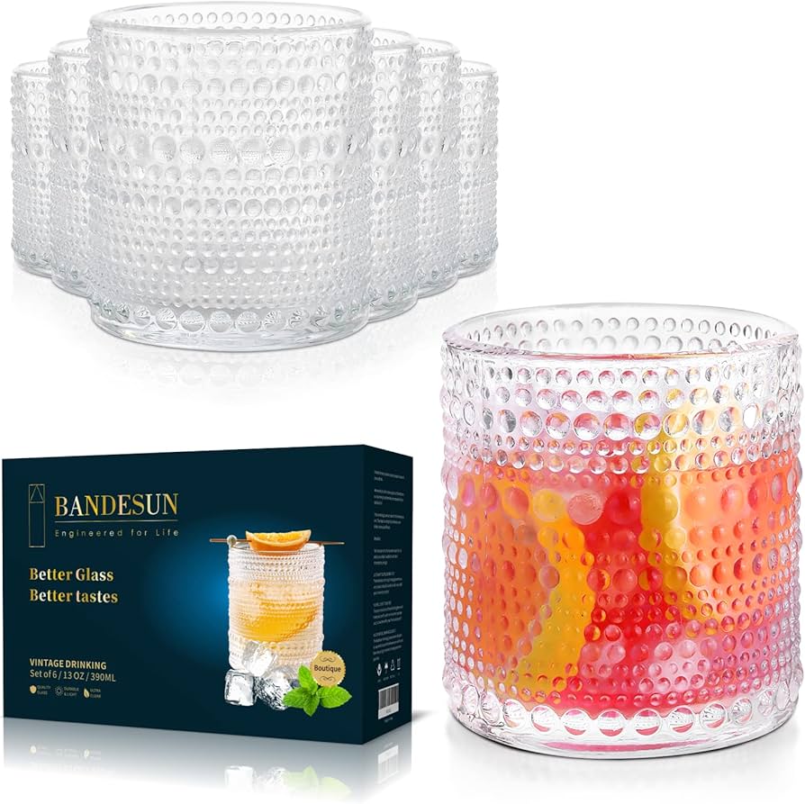 Bandesun Romantic Water Glasses