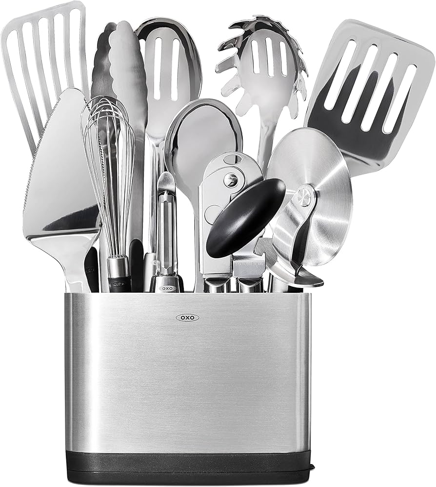Oxo Steel Piece Utensil Set