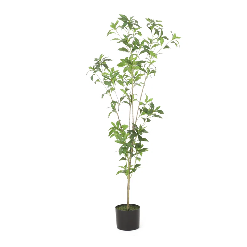 Primrue 472 Artificial Eucalyptus Tree In Planter
