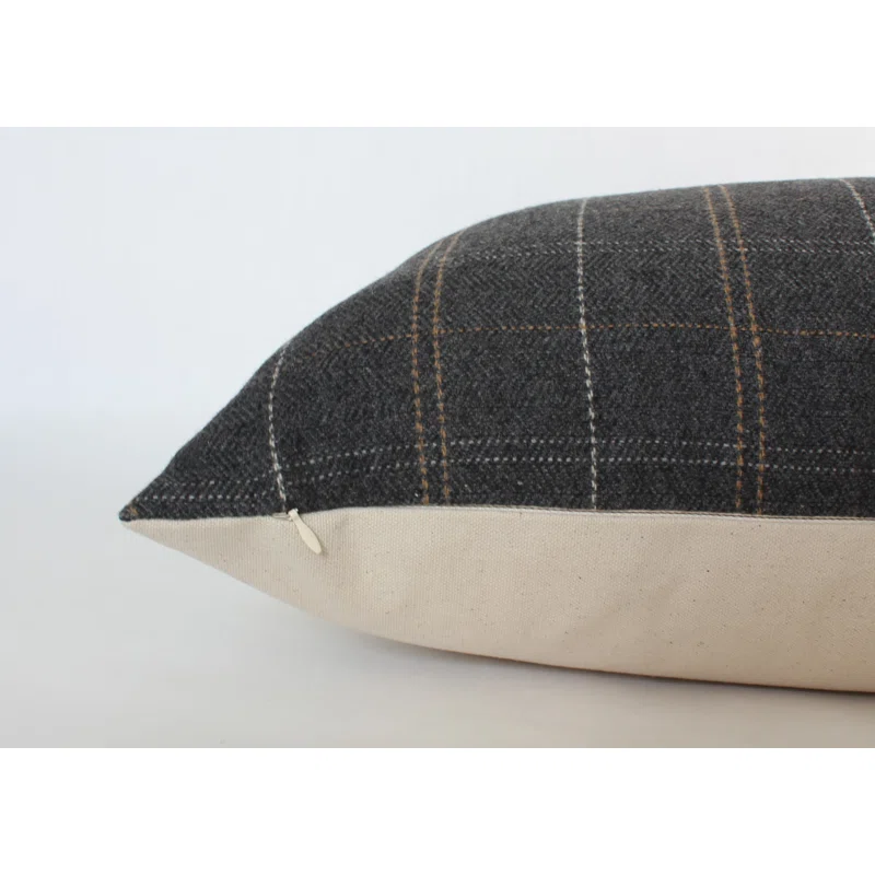 Textured Wool Blend Pillow Cover