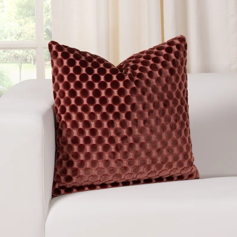 Nirvan Velvet Throw Pillow