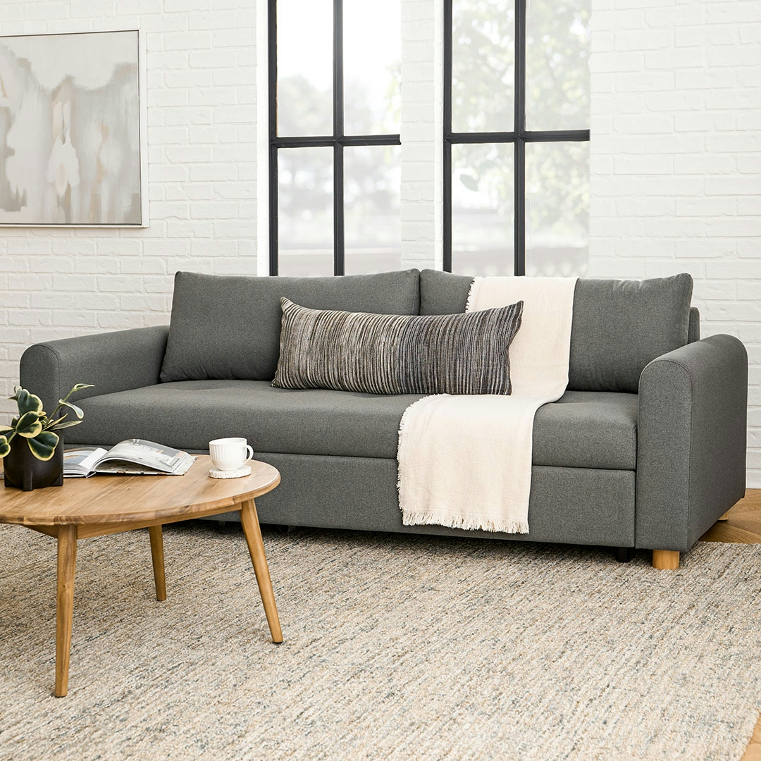 Nordby 87" Sofa Bed - Henge Gray