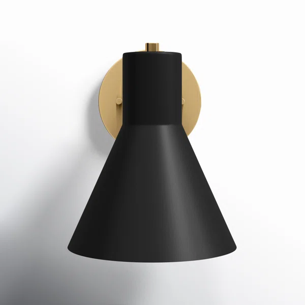 Byers Single Light Steel Dimmable Armed Sconce