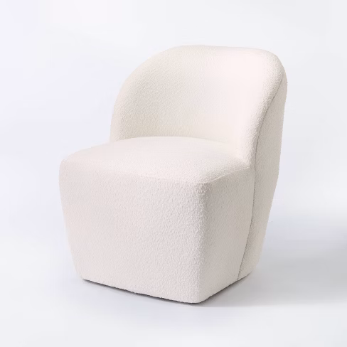 Pasadena Swivel Accent Chair Tan Herringbone - Threshold™ Designed With Studio Mcgee