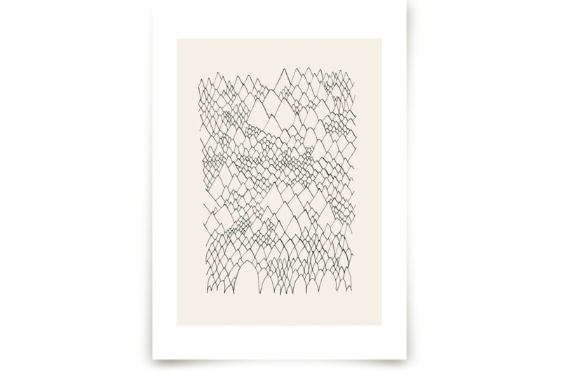 Nature, You And Me N.4 Ii" - Drawing Limited Edition Art Print By Catilustre