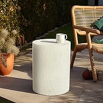 Luxenhome Outdoor Side Table