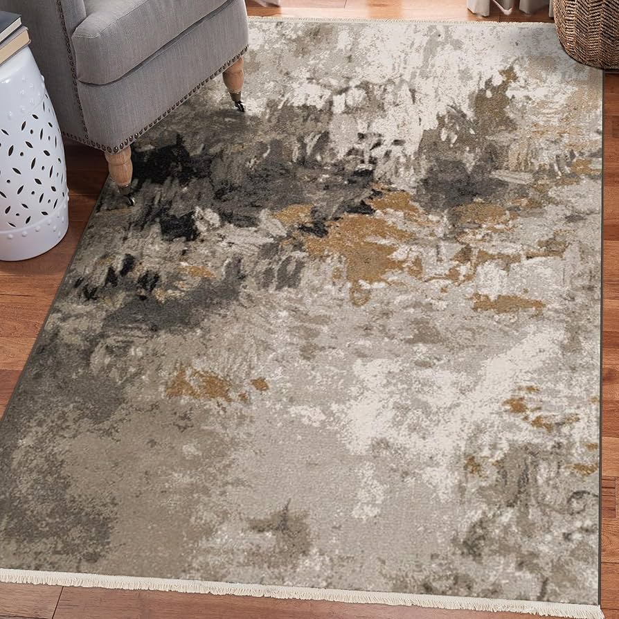Luxe Weavers Arman Abstract Multi 8x10 Area Rug 9033 : Home & Kitchen