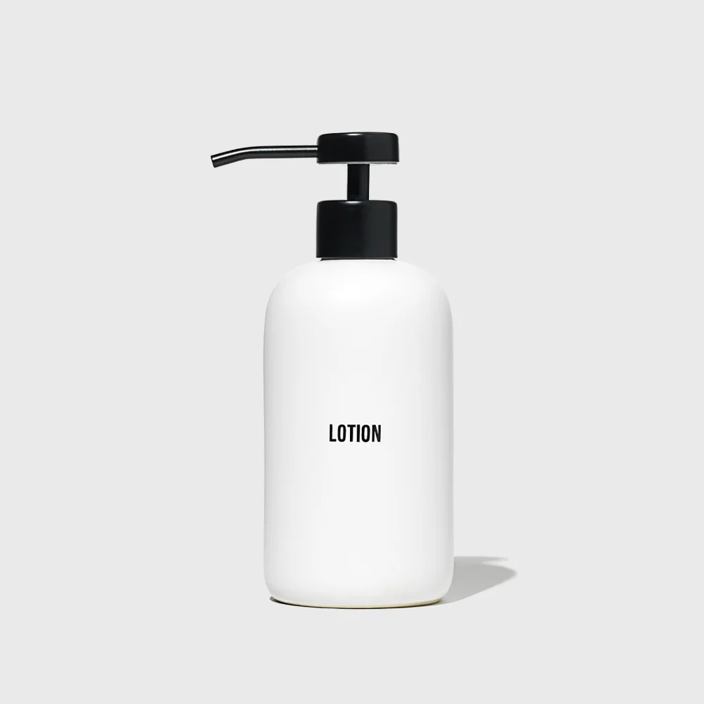 Stoneware Lotion Dispenser