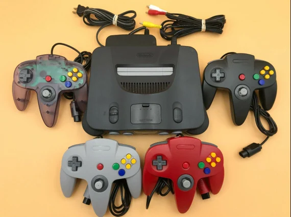 N64 Nintendo 64 Console Up To 4 New