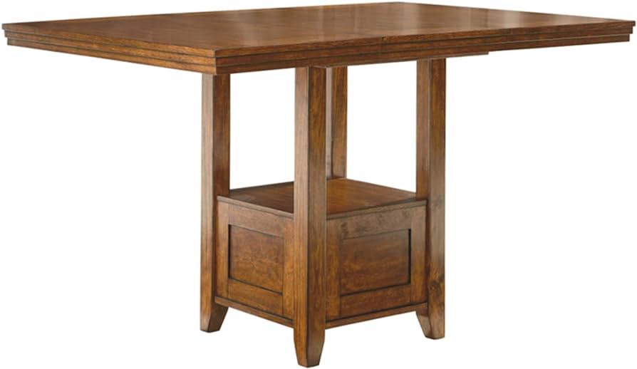 Signature Design By Ashley Ralene Traditional 36" Counter Height Dining Room Extension Table