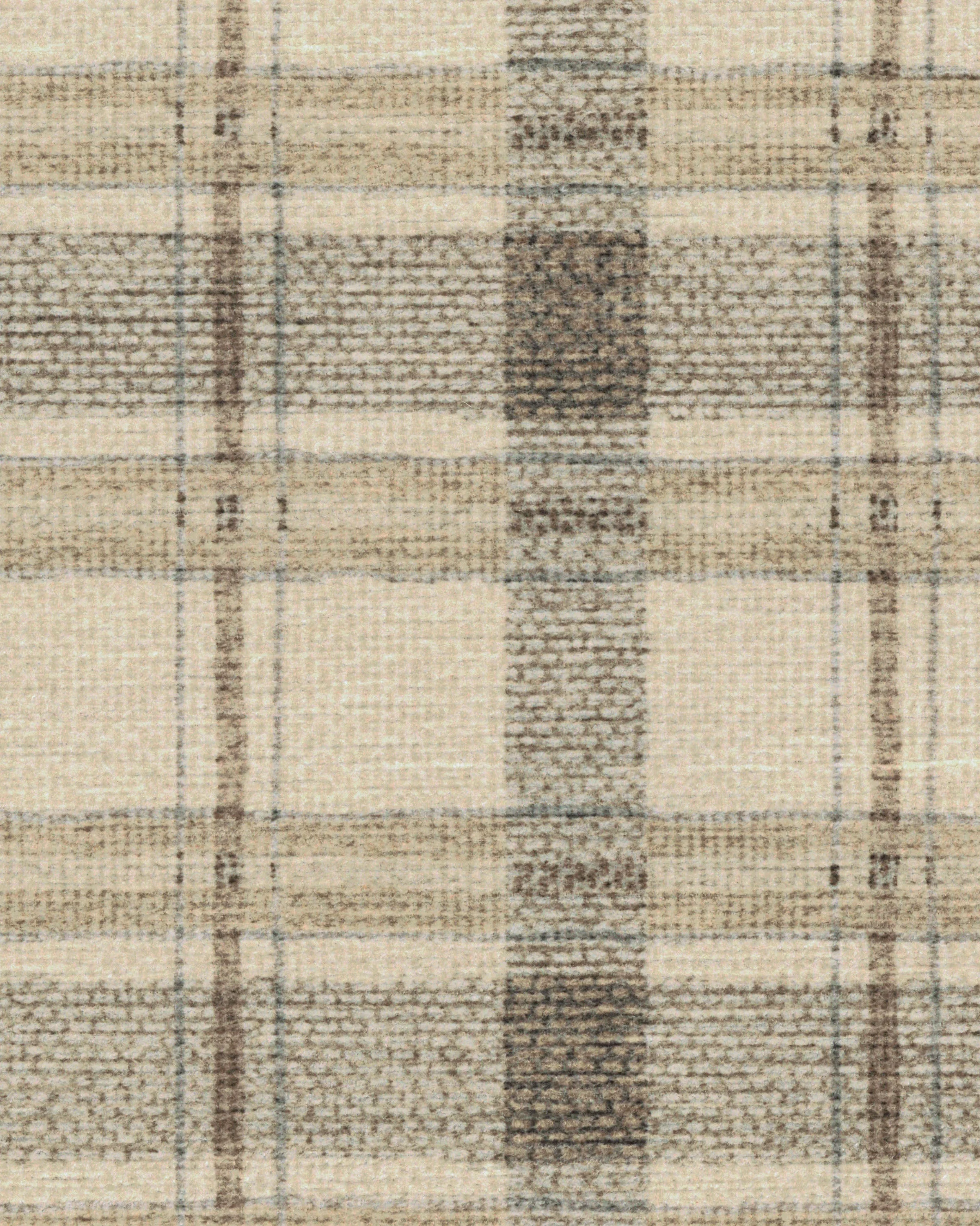 Piper Plaid Neutral Rug | Ruggable