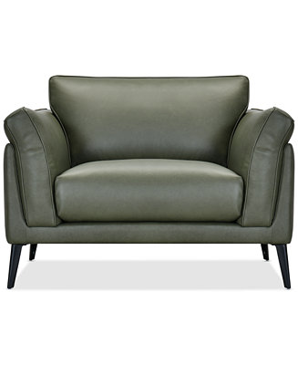 Keery 49" Leather Chair