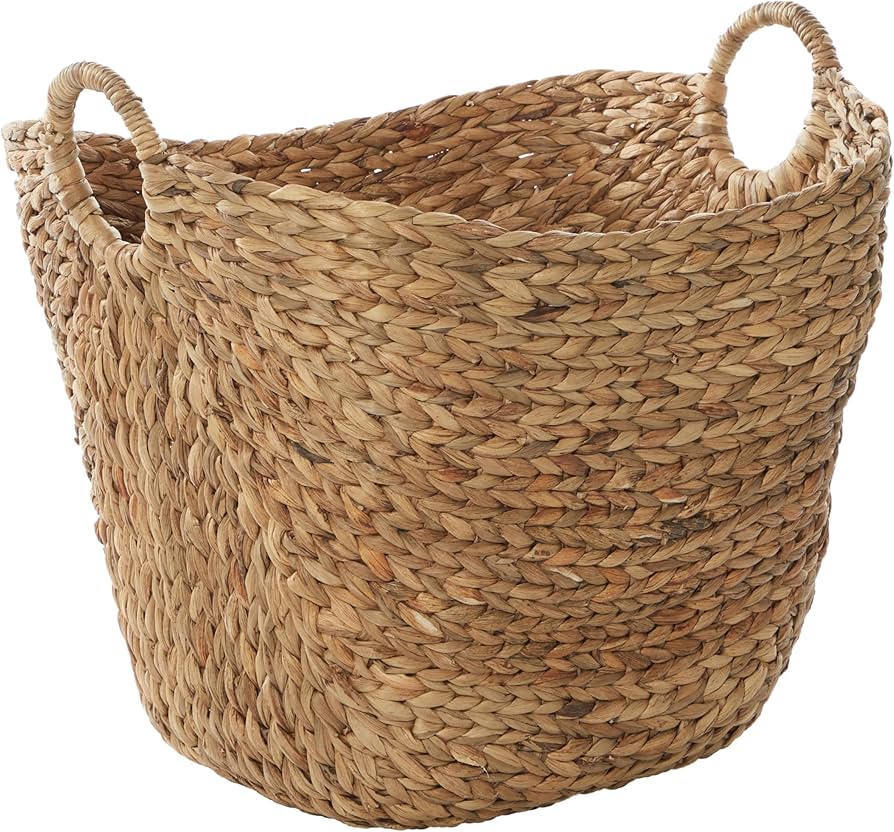 Deco 79 Modern Seagrass Storage Basket