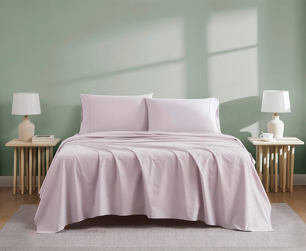 Linen Closet Luxury Cotton 300 Thread Count Organic Cotton 4-piece Sheet Set