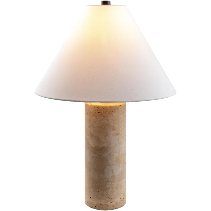 Gusman Travertine Table Lamp