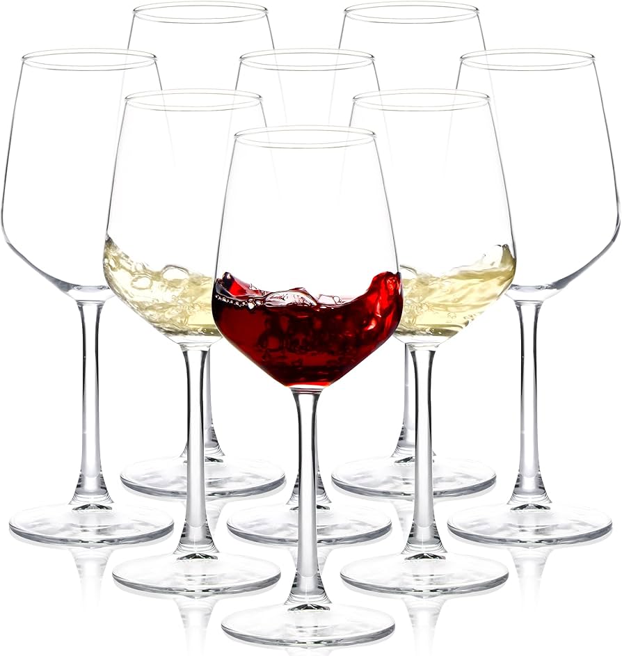 Long Stem Wine Glasses Set Of 8