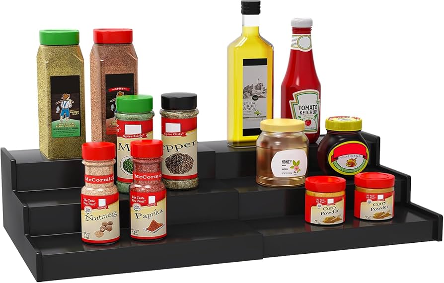 Lenwi Spice Rack Organizer For Cabinet