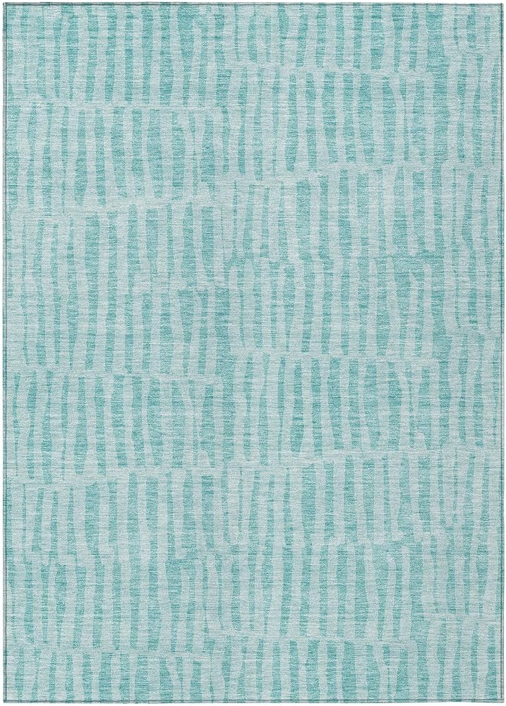Addison Rugs Chantille Acn674 Teal 10' X 14' Indoor Outdoor Area Rug
