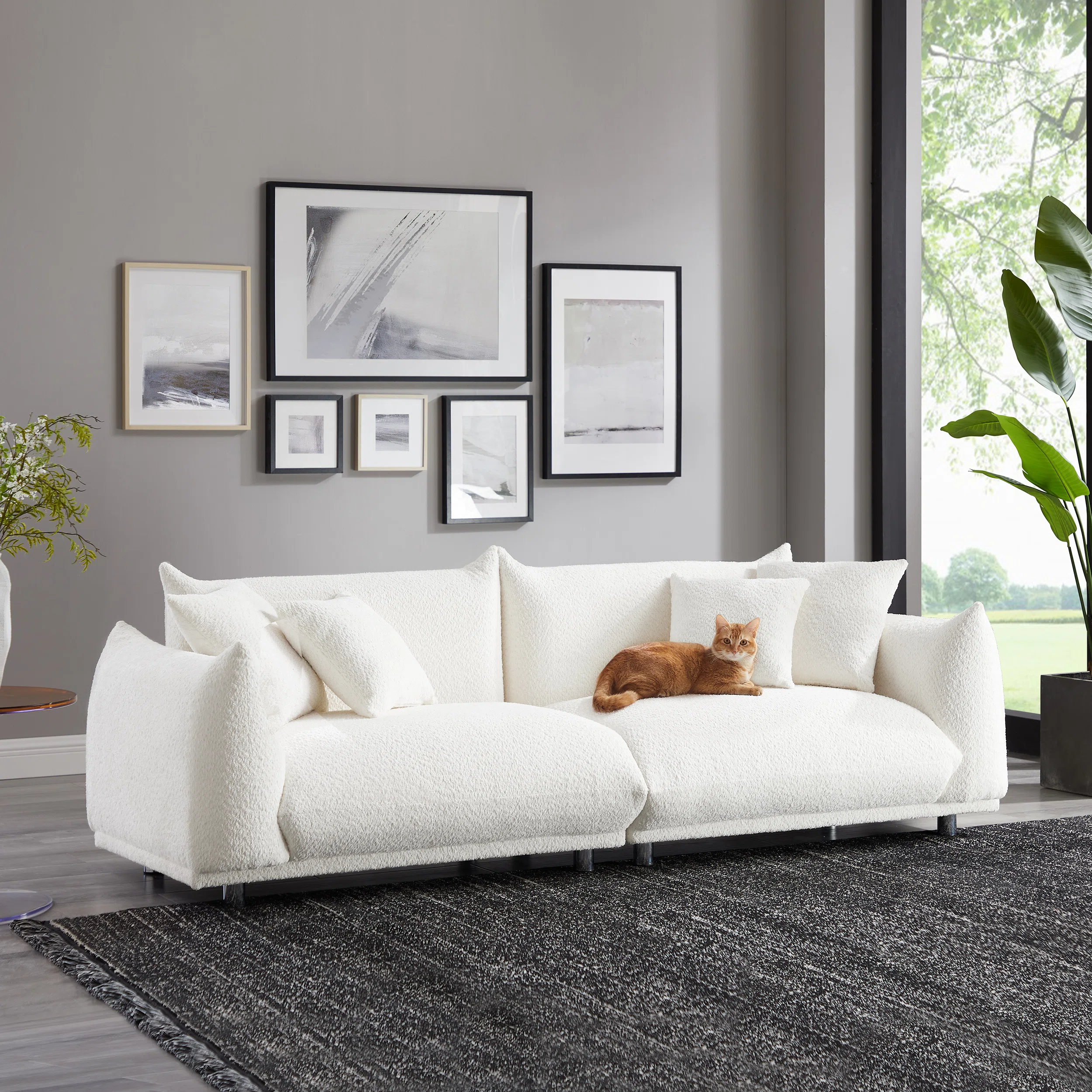 Wrought Studio Arnya 889 Minimore Modern Style Sofa