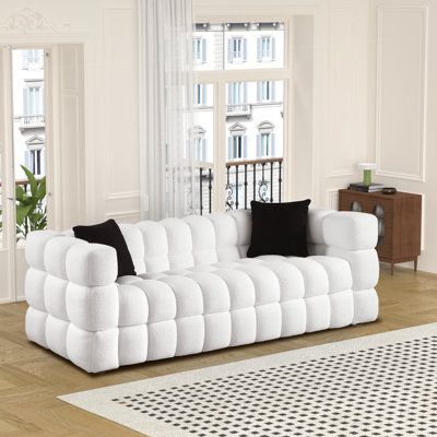 Mercer41 Monica 81 Upholstered Sofa