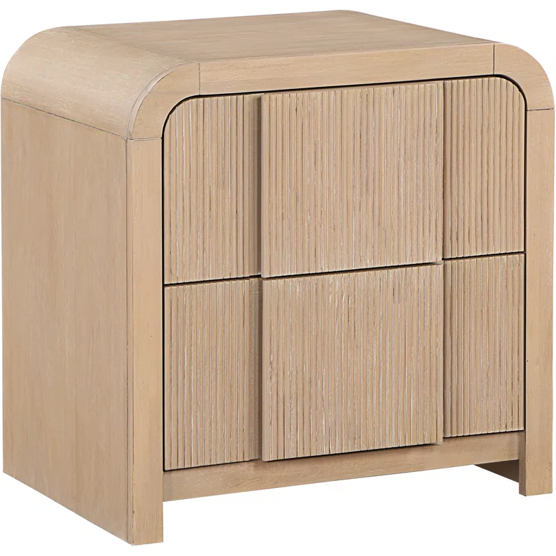 Wrought Studio Ishana Solid Wood Nightstand