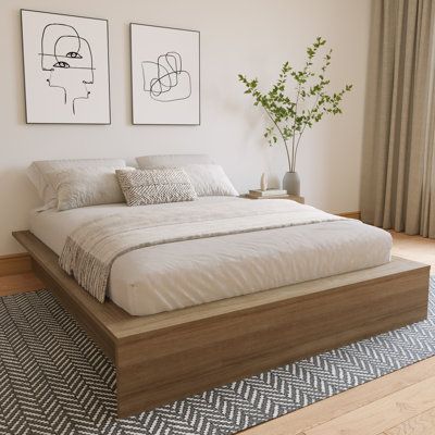 Latitude Run Hamdija Platform Bed