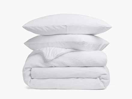 Waffle Duvet Cover Set