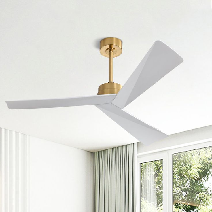 Wade Logan Breeleigh 52 Dc Ceiling Fan With Remote Indoor Ceiling Fan 3 Abs Blades