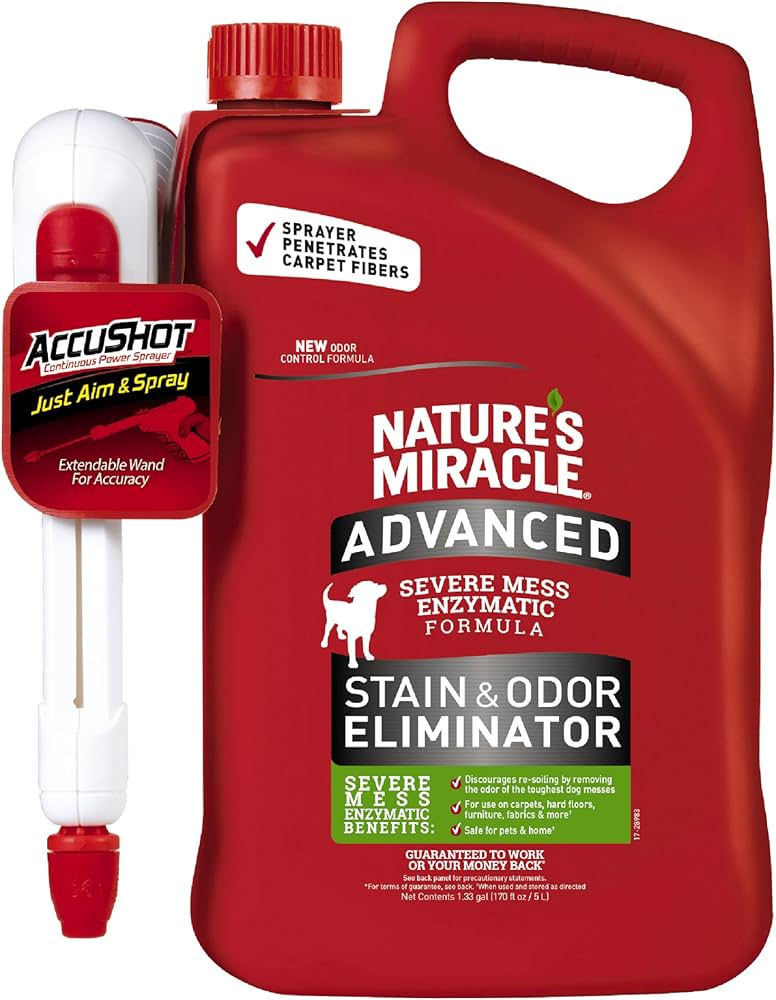 Nature's Miracle Dog Stain And Odor Remover