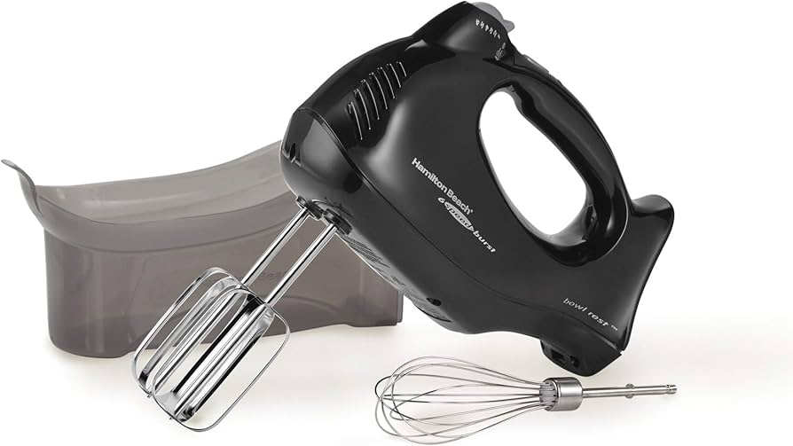 Hamilton Beach Power Deluxe 6-speed Electric Hand Mixer With Snap-on Storage Case