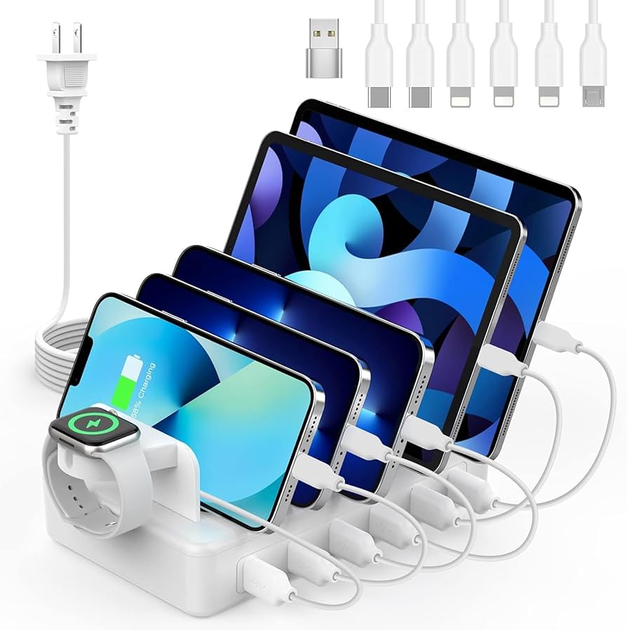 Creative Design Charging Station For Multiple Devices