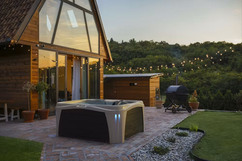 Mood™ (rectangle) Designer Hot Tub With Open Seating