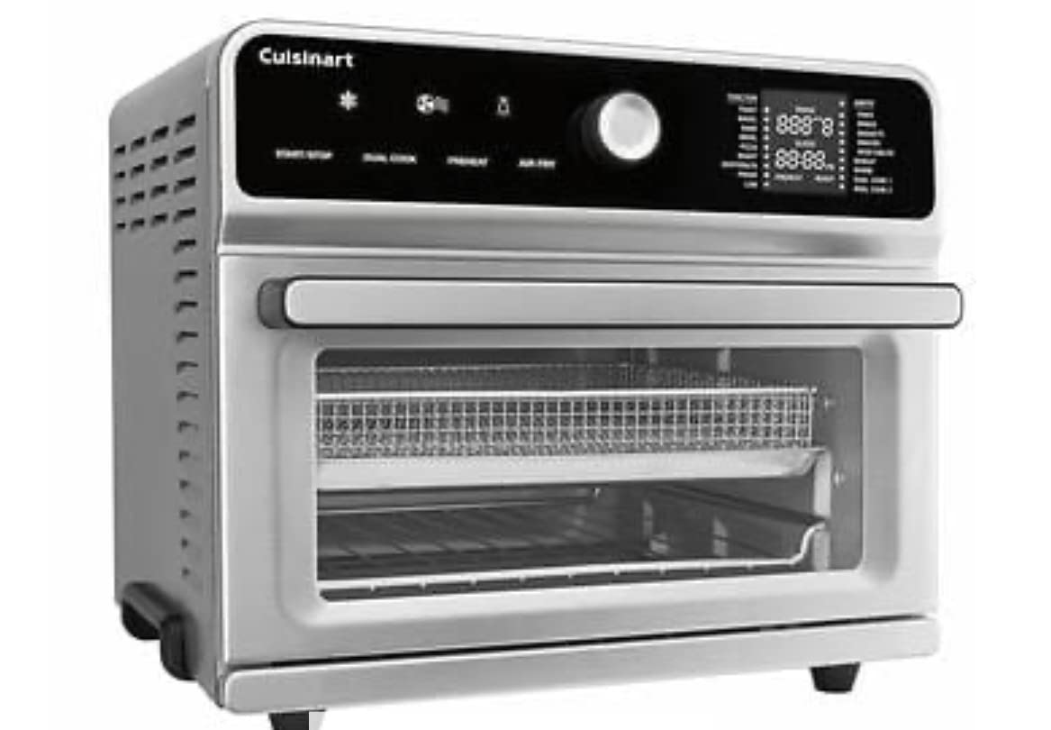 Cuisinart Digital Airfryer Toaster Oven.0.6 Cu.ft. (17l). Ctoa-130pc3 Silver: Home & Kitchen