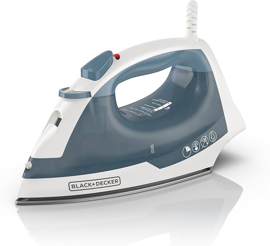 Black+decker Easy Steam Compact Iron For Clothes