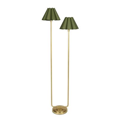 Regina Andrew Polly Floor Lamp With Scalloped Shade