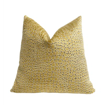 Smithy Home Couture Pebbles Velvet Throw Pillow Cover